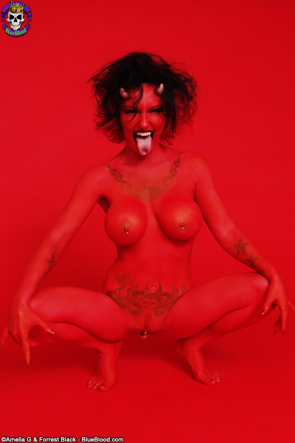 Sexy Demon Girls Nude - Sexy devil worshippers nude - New porno